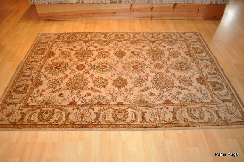 vegetable dye rug, handmade, hand woven, oriental 100% thick 