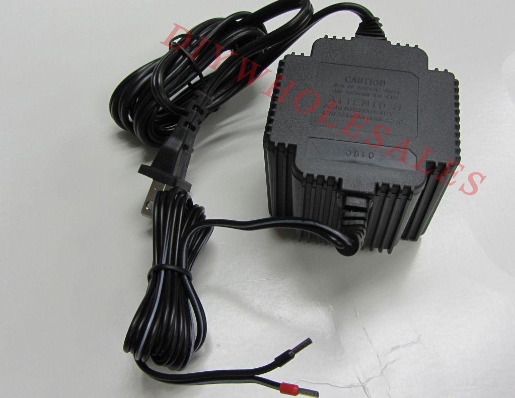 24 Volt AC Power Supply Wall Plug Transformer 60 Watts