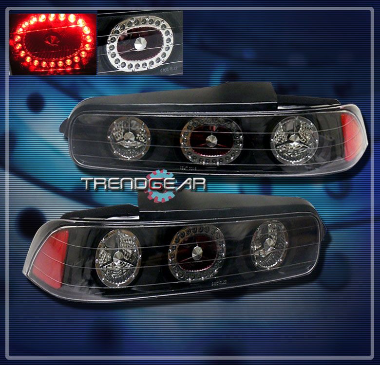 94 01 Acura Integra LED altezza Tail Light Rear Lamp JDM Black 95 96 