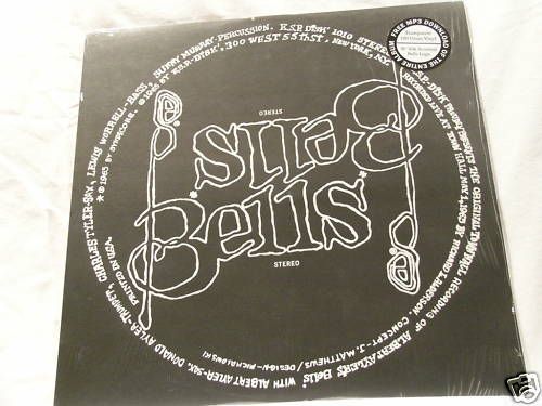 Albert Ayler Bells Limited 180 Gram Clear Vinyl New SEALED LP  