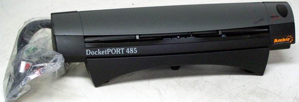 Ambir Docketport DS485 Mobile Document Receipt Scanner