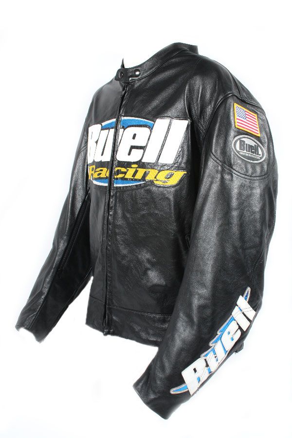 Vanson Leather Buell Racing Jacket Triple Extra Large XXXL New