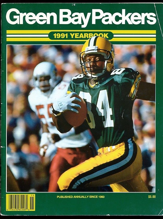 1991 Official Green Bay Packers Yearbook Sterling Sharpe Don Majkowski 