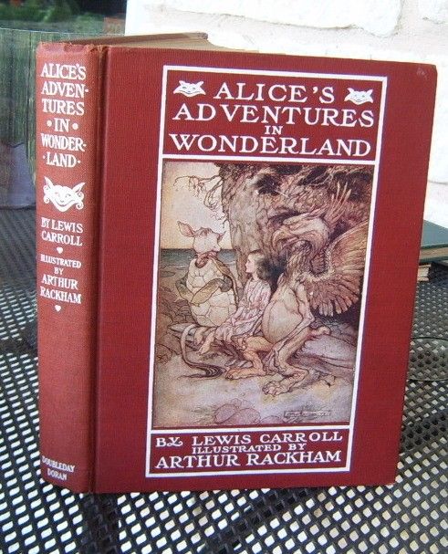 Lewis Carroll ALICE IN WONDERLAND Ill RACKHAM ~ EXCEPTIONAL early U.S 