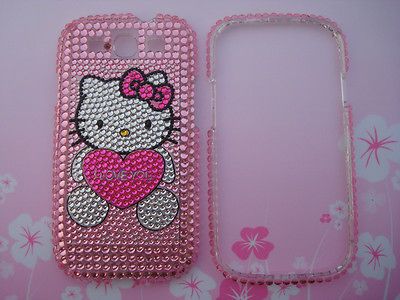 Pink Glitter Bling Diamond Samsung Galaxy S3 III i9300 Hardy Phone 