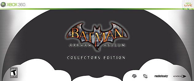 Batman Arkham Asylum Collectors Edition Xbox 360, 2009