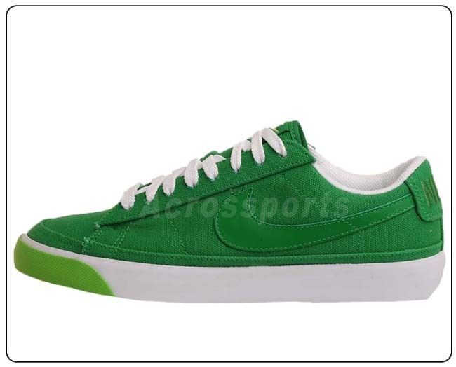   Low Victory Canvas Green White Mens Classic Casual Shoes 371760 304