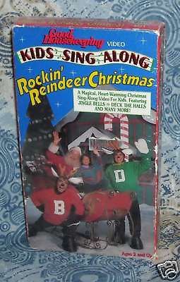 Sing Along Songs Rockin Reindeer Christmas VHS Good Housekeeping 