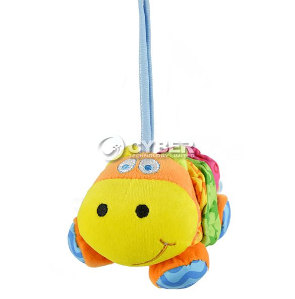 New Baby Cute Music Animal Folding Play Car Bed Hanging Toy DZ88FREE 