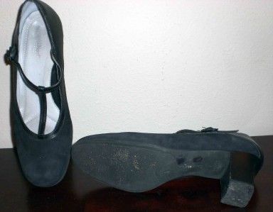 Beautifeel Black Nubuck Heels Pumps Shoes 41 EU 9 5 US