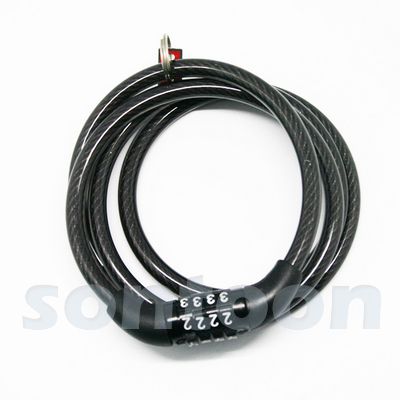    Combination Pin Steel Cable Cord Security Mountain Bike Bicycle Lock