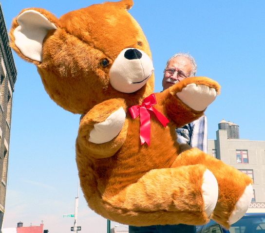54 Giant Teddy Bear Big Plush Brown Jumbo Large Huge