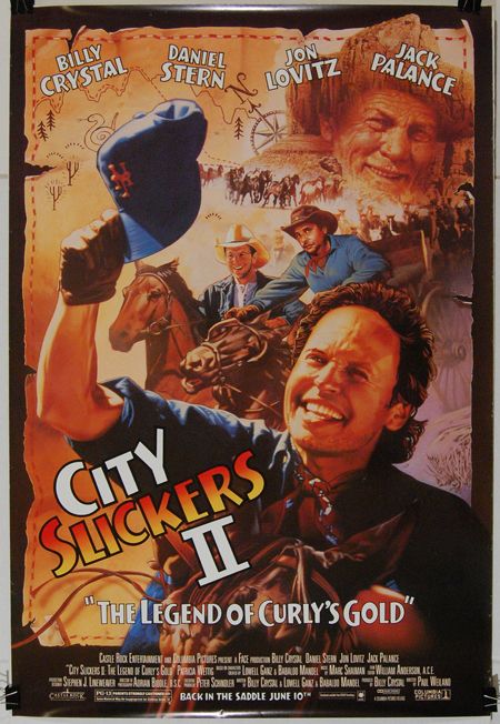 City Slickers 2 1994 Billy Crystal Jack Palance Original Movie Poster 