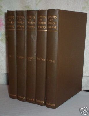  Stories by English Authors 5 Vols 1900 London
