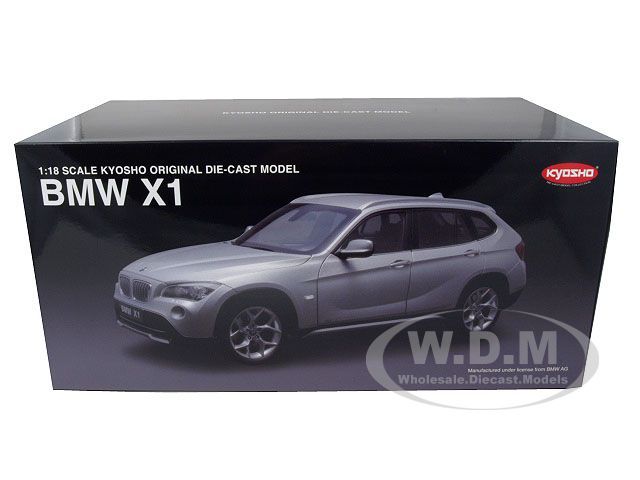   new 1 18 scale diecast car model of bmw x1 e84 silver die cast car