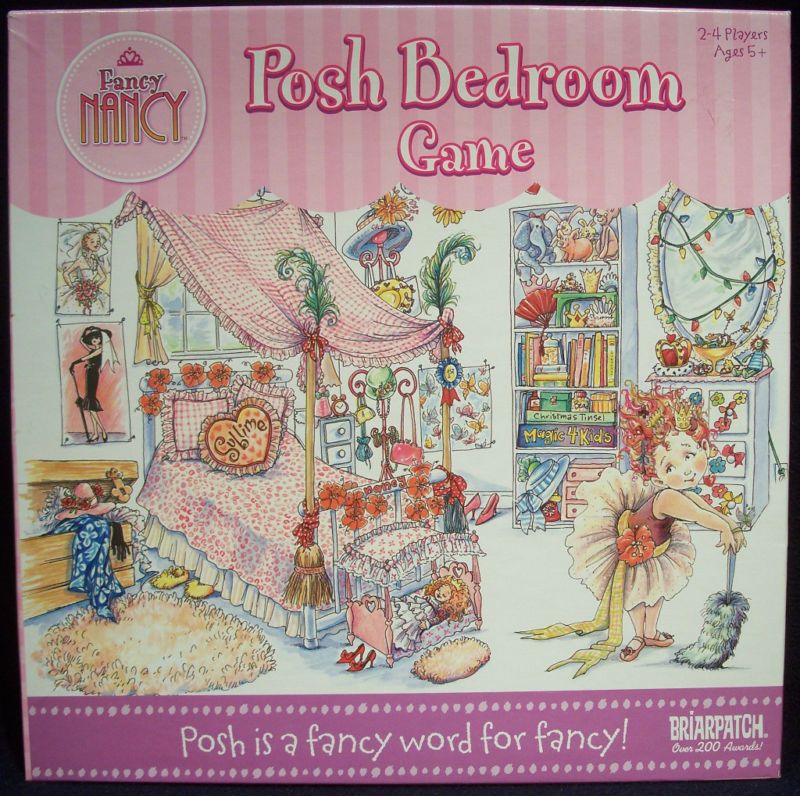 Briarpatch Fancy Nancy Posh Bedroom Game Complete GUC