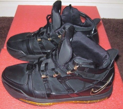 Vtg 2005 Shoes Nike Air Lebron Bron III 3 US Size 7 LBJ King James 
