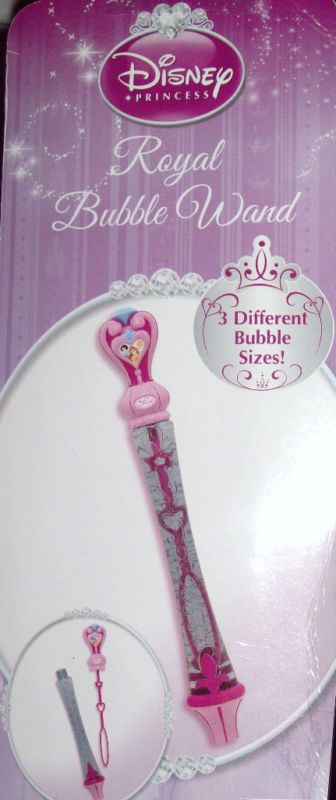 Disney Princess Bubble Wand Belle Snow White Cinderella