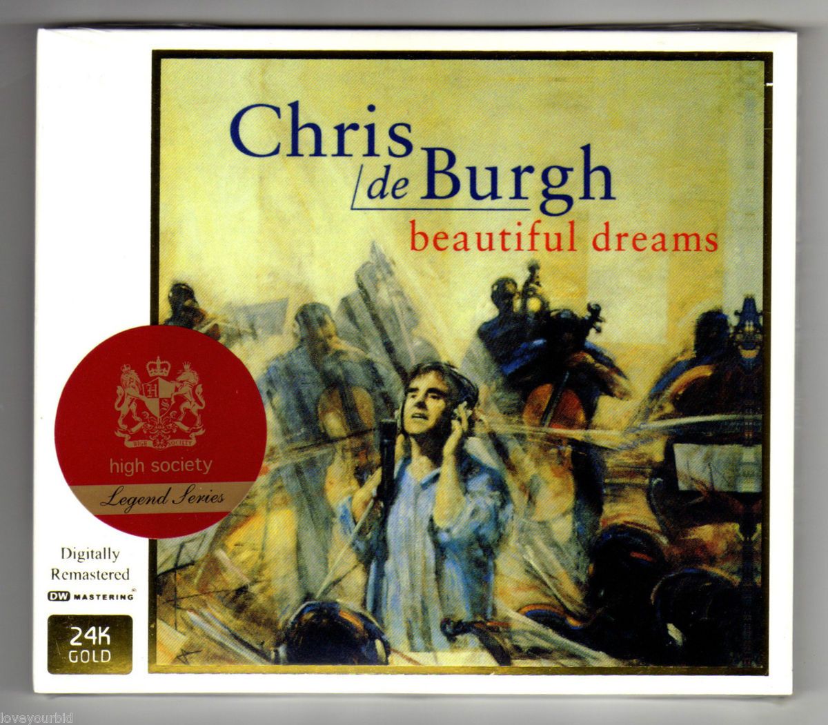 CHRIS DE BURGH Beautiful Dreams CD DW Mastering 24K GOLD DISC