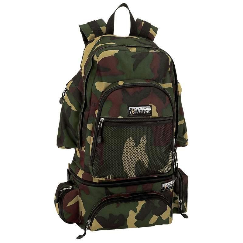   Invisible® Pattern Water Repellent Heavy Duty Camo Backpack
