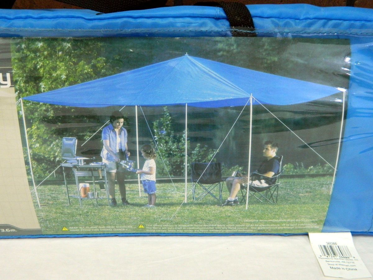 OZARK TRAIL 11 8 x 11 8 Canopy Shade Shelter for Camping Picnics BBQs