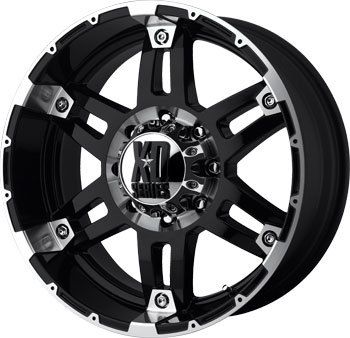   XD797 Spy Black 20x8 5 Offroad Truck Rims Wheels Nitto Tires