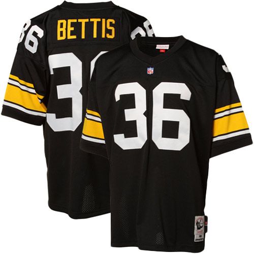 Mitchell and Ness 36 Jerome Bettis Pittsburgh Steelers Jerseys 48 