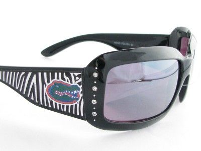 Florida Gators Black Zebra Women Sunglasses uf Officially Licensed 4 