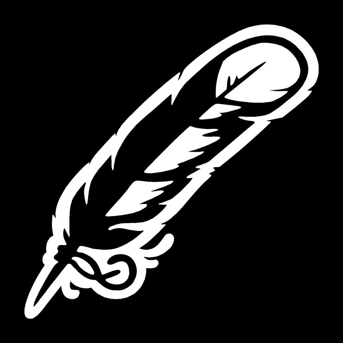 Native American Feather Vinyl Vehicle Decal Sticker