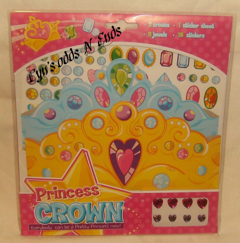 make your own princess crown craft kit party favors