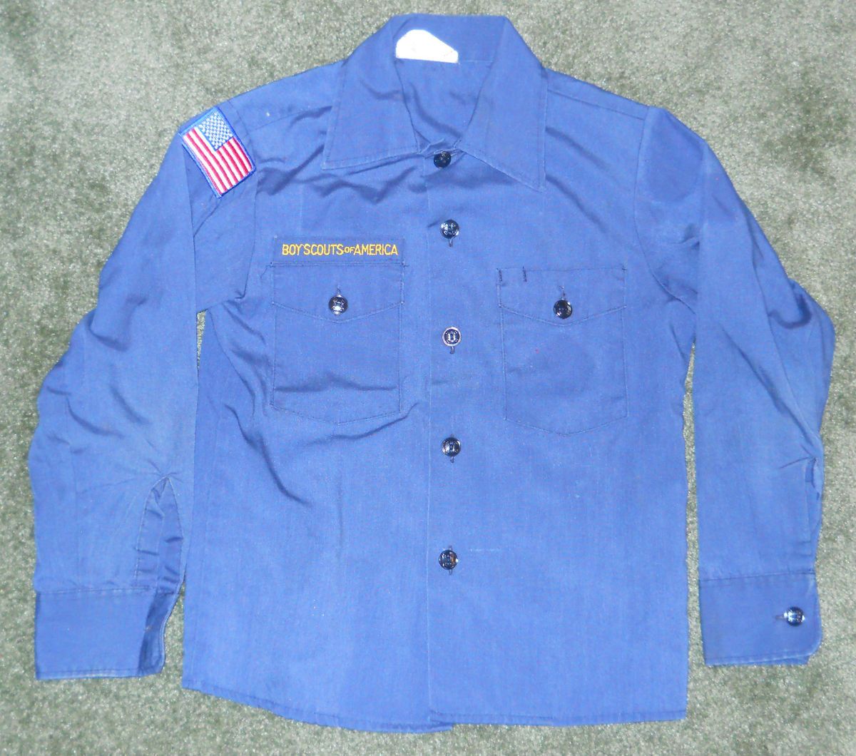 Boy Scouts of America BSA Official Cub Scout Uniform Shirt Size 10