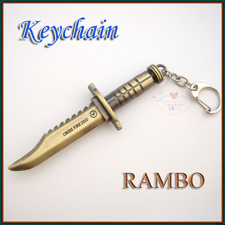 Counter Strike Miniature Metal Model Knife Sword Keychain Fashion