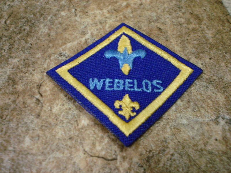 Cub Boy Scout Webelos Badge Patch Scouts of America