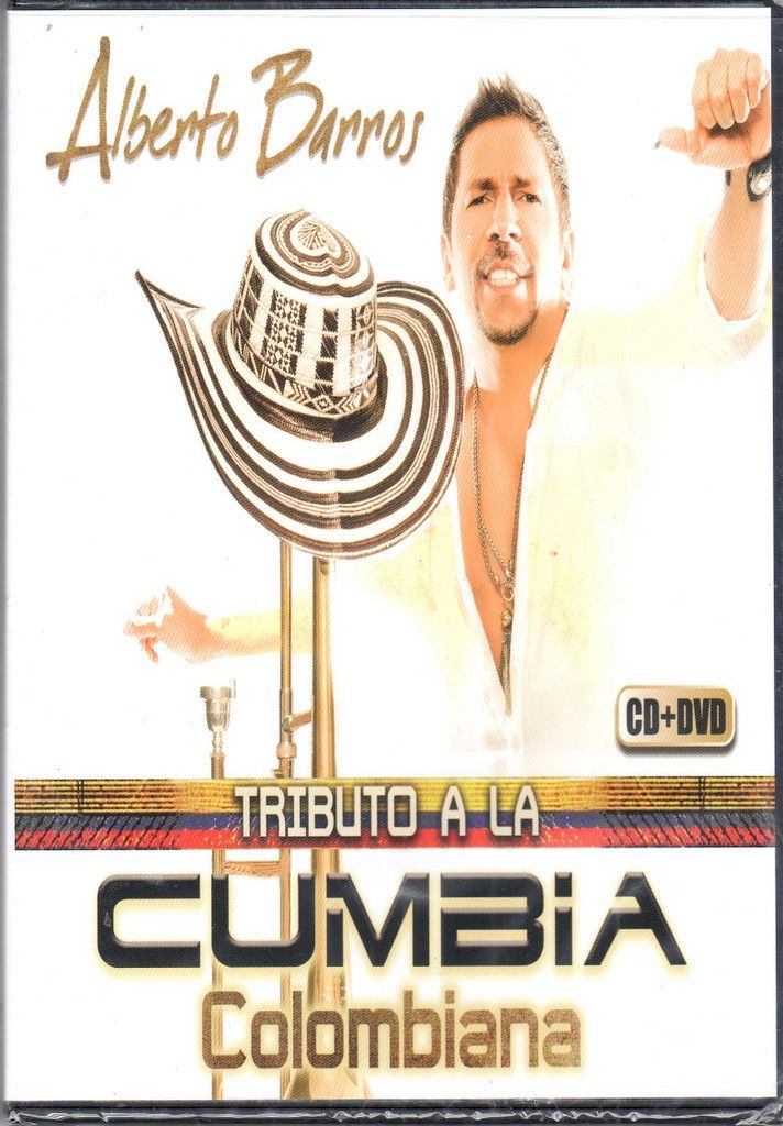 Alberto Barros Tributo A La Cumbia Colombiana CD DVD