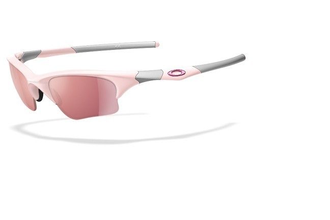 RARE Custom Oakley Half Jacket XLJ Pink Frame G30 Lenses Sunglasses
