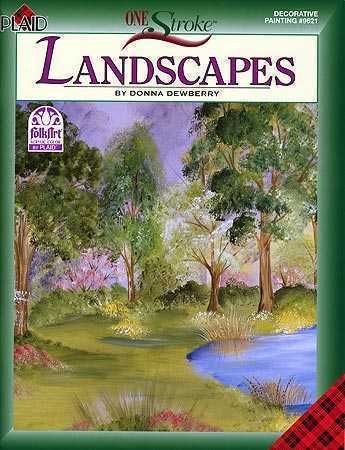 Acrylic Painting Pattern Book Landscapes Donna Dewberry