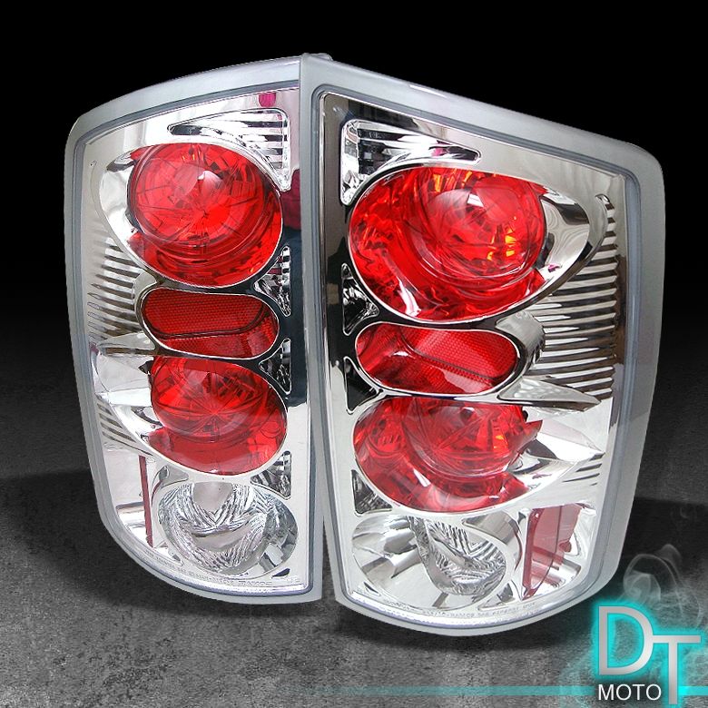 02 06 Dodge RAM Pickup Truck Clear altezza Tail Lights Lamps Left