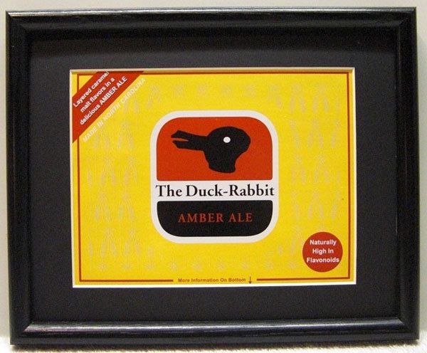  The Duck Rabbit Brewing Company Amber Ale Beer Sign
