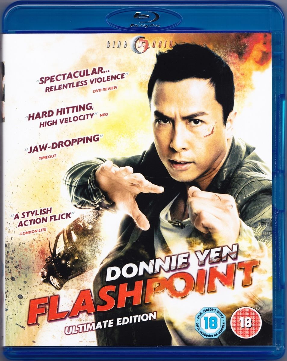  Edition Region Free Blu Ray New w Donnie Yen Flashpoint