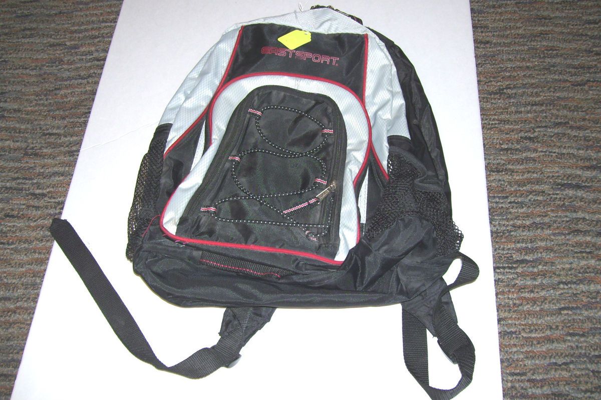 EASTSPORT NYLON BACKPACK 3 compartments day pack shoulder pack