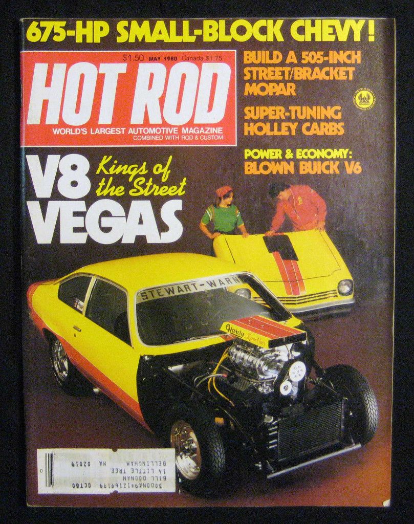 Hot Rod Magazine May 1980 V8 Vegas Kings of The Street