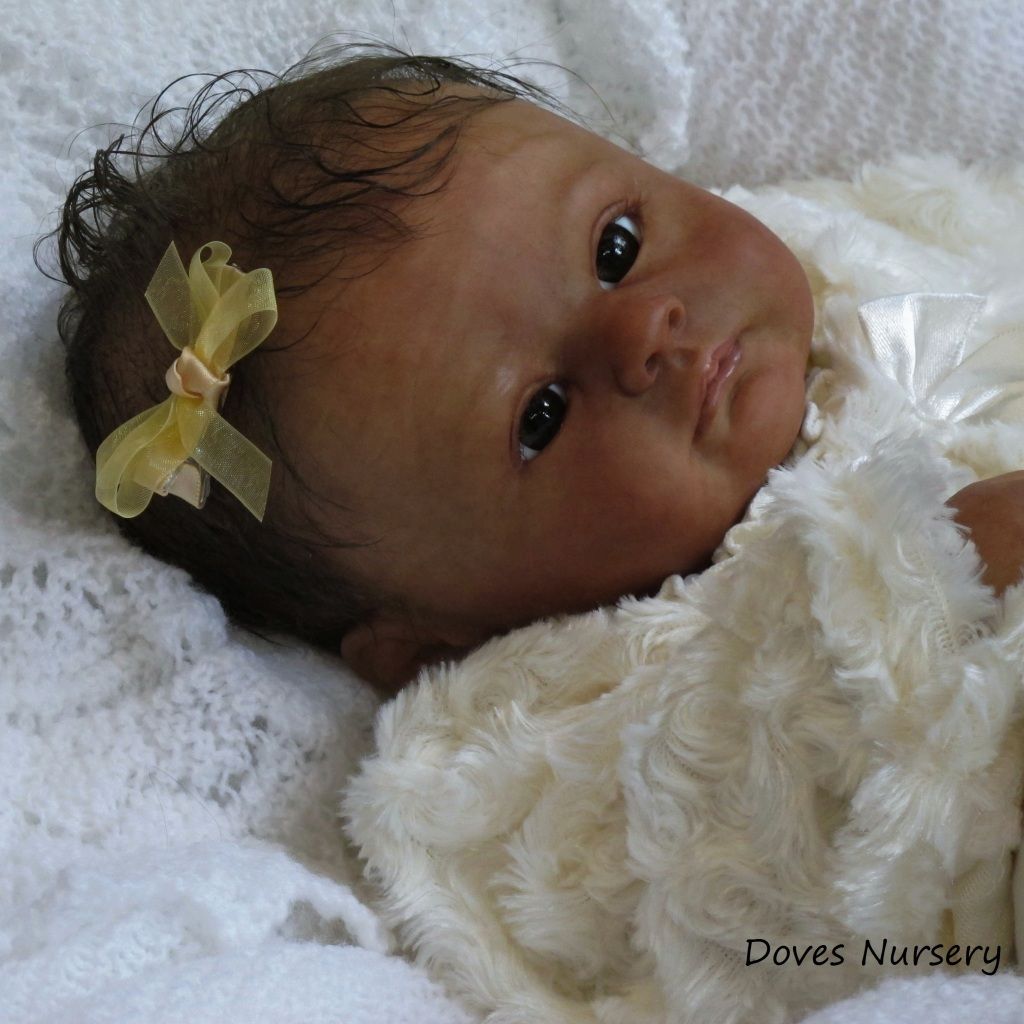 Doves Nursery ♥ Reborn Ethnic Real Life Infant Baby Girl ♥ A