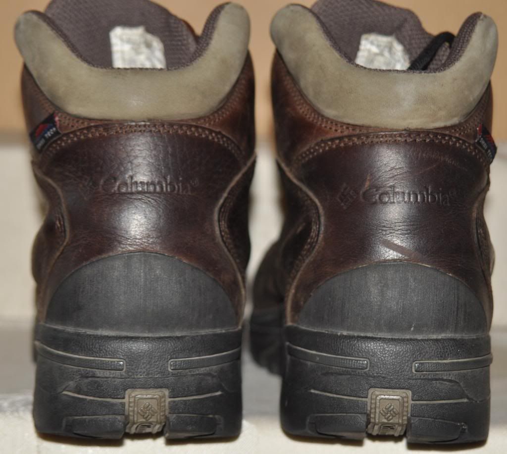 Columbia Elkridge II Omni Tech Brown Leather Waterproof Hiking Boots