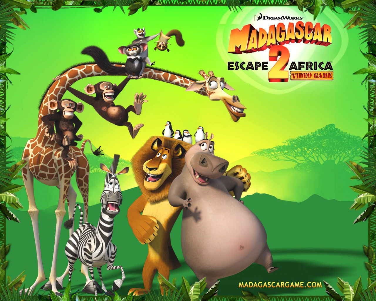 Madagascar Escape 2 Africa Game Nintendo DS 2008 NTSC Game Canada USA