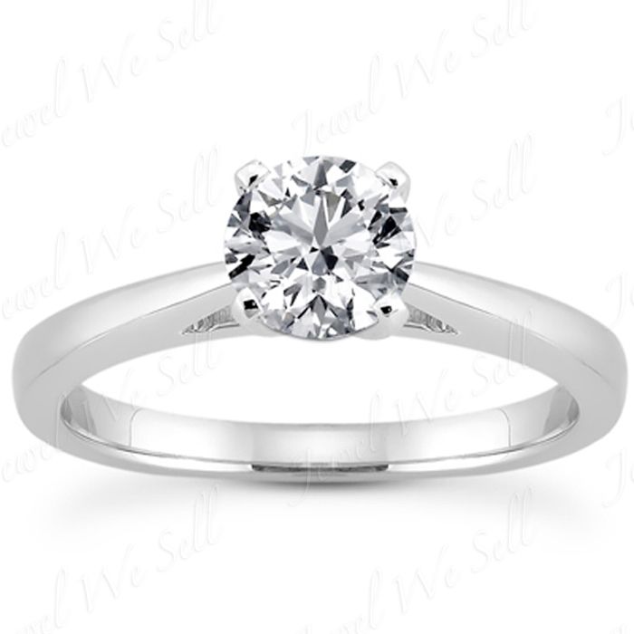 50 Ct Round Cut Solitaire Natural Diamond Engagement Ring 950