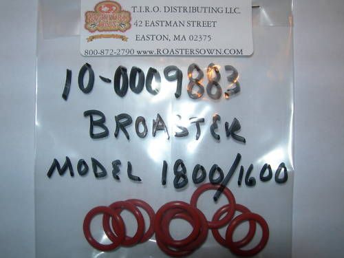 Fits Broaster Pressure Fryer 10 Filter O Rings Model 1600 1800 2400