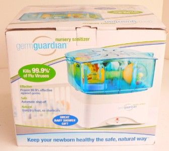 Germ Guardian Dry Heat Nursery Sanitizer Healthy Baby Infant Child