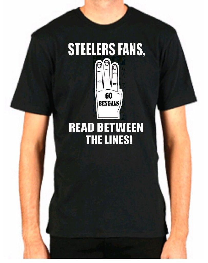 Bengals Hate Steelers Funny Football Cincinnati Shirt