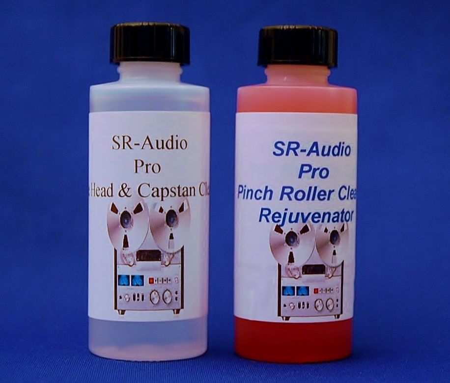 SR Audio Tape Echo Delay Head Cleaner Pinch Roller Cleaner Conditioner