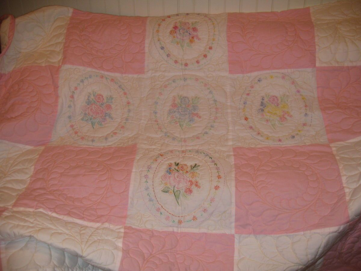 Handmade Full Size Quilt in Collectibles